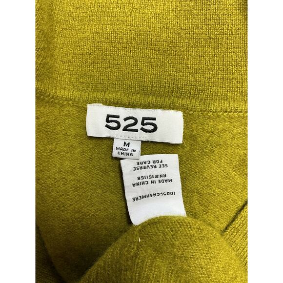 525 Polo Green Cashmere Pullover Size M - Picture 4 of 4
